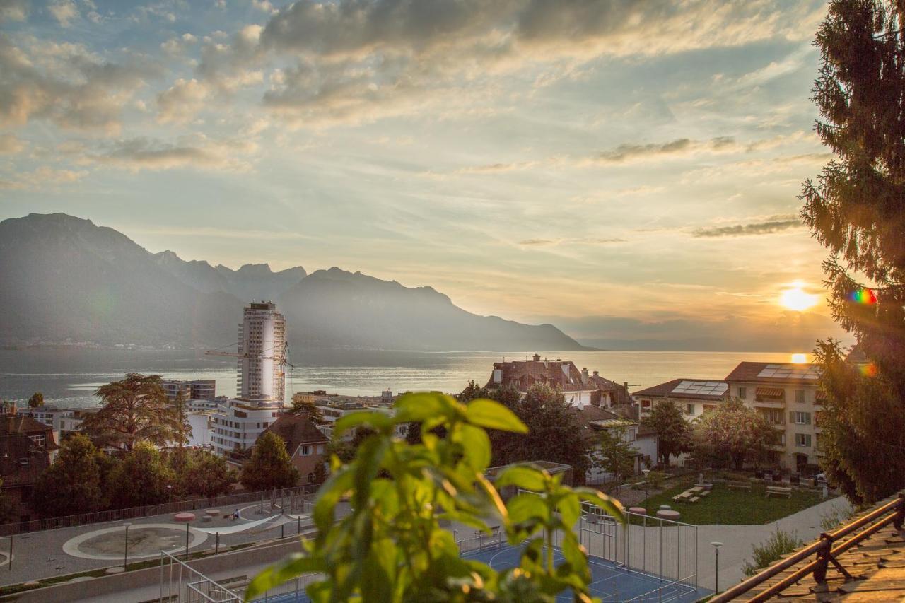 Les Amandiers Apartment Montreux Exterior foto