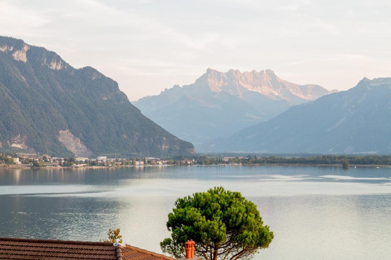 Les Amandiers Apartment Montreux Exterior foto